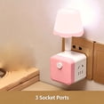 thumbnail image 4 of YingYouFu 2 In 1 Socket LED Night Lamp, Mini Plug In Ambient Light, Gentle Glow Light for Bedroom Spaces, Home Living Areas, Daily Use, 4 of 7