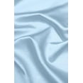 thumbnail image 2 of Luxury K72 1 Panel light blue solid color thermal foam lined blackout heavy thick thermal window curtain drapes bronze grommets 108" Length, 2 of 3