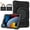 Black, variant on Iokmax Case for iPad 10.2 inch 9th/8th/7th Generation 2021/2020/2019 with 360 Kickstand Handle Shou lder Strap Heavy Duty Rugged Shockproof Protective Cover