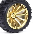 thumbnail image 3 of Llanta de goma para coche inteligente 4WD/2WD, modelo Golden dorado, 3 of 7