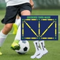 thumbnail image 1 of Tapete de Entrenamiento de Fútbol con Escalones, Tapete de Entrenamiento de Fútbol, Tapete Antideslizante para Puerta de Fútbol, Tapete de Entrenamien con calcetines, 1 of 8