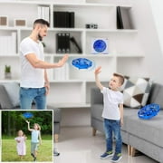 IXIR Hand Operated Drone for Kids or Adults, Toys for 4-5 Year Old Boys, Latest Mini Drone Helicopter with 4 Sensors, Flying Ball Toys for 6, 8, 10, 11 Year Old Boys or Girls (Blue)