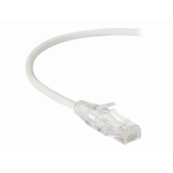 Black Box Slim-Net Cat.6 UTP Patch Network Cable (C6PC28WH12)
