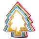 thumbnail image 1 of 1 Juego de cortador de galletas, marco, molde de pastel, DIY, árbol de estrella, molde de flor de corazón redondo, 1 of 3