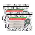 thumbnail image 2 of Koala on Branch 2 Pack Pencil Pouch for 3 Ring Binder Smooth Zipper Folders with Pockets Clear Window Pencil Case, 2 of 6