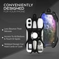 thumbnail image 6 of Etoshopy Reusable Around the Neck Cell Phone Case for Universal Cell, Black, 6 of 7