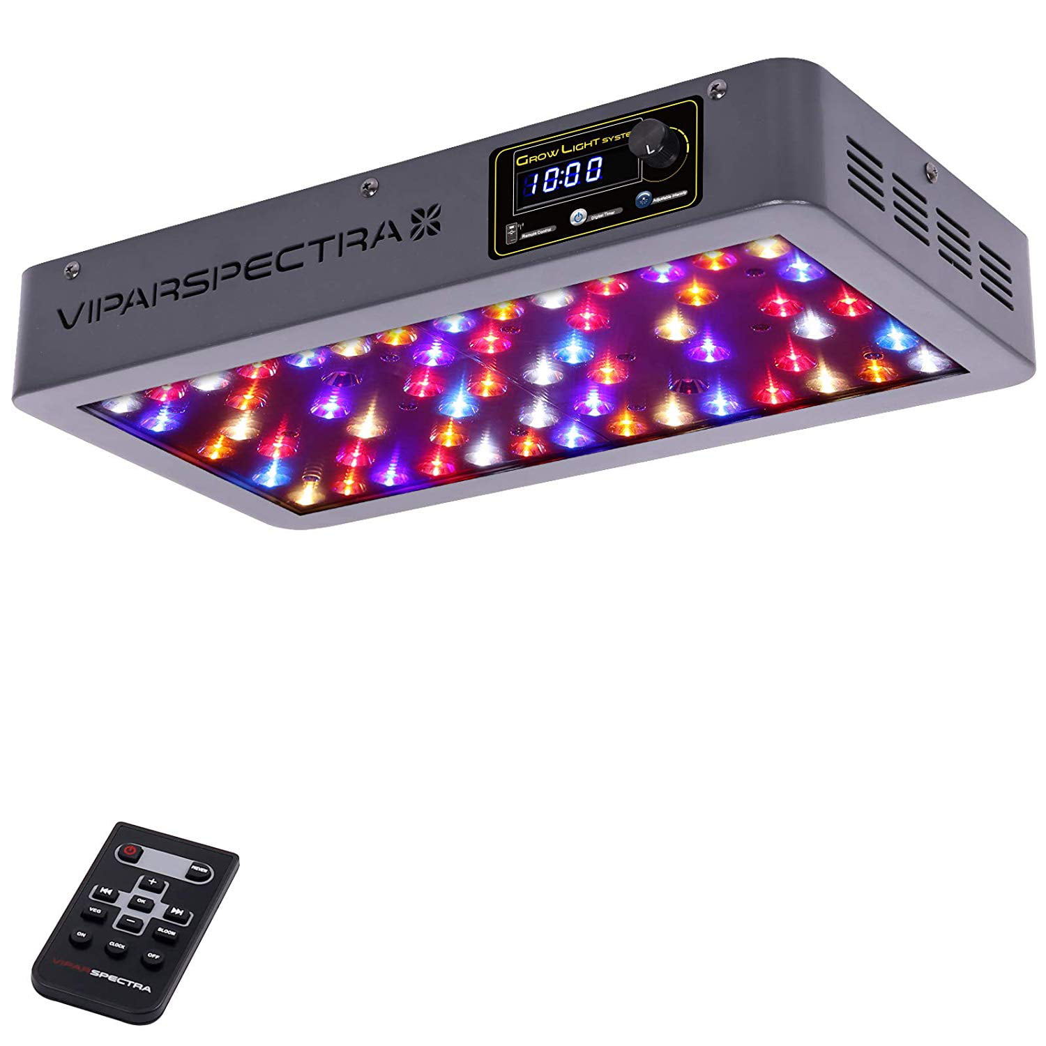 VIPARSPECTRA Timer Control Dimmable 300W LED Grow Light for Indoor Plants 