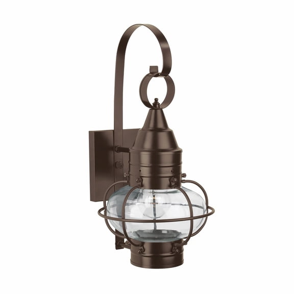 Norwell Lighting 1513 Classic Onion 1 Light 16" Tall Outdoor Wall Sconce - Bronze
