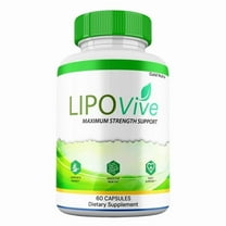 LipoVive Capsules, Maximum Strength Advanced Formula, Lipo Vive Pills Premium Supplement, All Natural Ingredients (1 Pack)