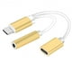 thumbnail image 2 of Dos-en-uno Tipo-c de carga de auriculares de audio al adaptador Tipo-C + adaptador de 3,5 mm adaptador, 2 of 3