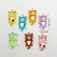 thumbnail image 3 of Pack of 10 Stylish Resin Cats Pendants Elegant Resin Feline Pendants for Unique Jewelry Making Endeavors, 3 of 8