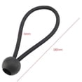 thumbnail image 3 of 10pack Bungee Balls Exercise Fitness Trampoline Elastic Rope，Trampoline Ropes ，Black Bungee Cord for Canopy Tarp, 3 of 5