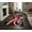 Red-Black, variant on Blacksmith Swish Gray/Black Area Rug