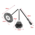 thumbnail image 3 of 24 Piezas Cepillo de Rueda de Alambre de Acero Inoxidable para Herramienta Rotativa de Dremel, Repuesto Pulidor Metalico Cocina Octpeak NO, 3 of 8