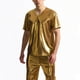 thumbnail image 1 of pstuiky camisetas de hombre, Blusa informal de verano con cuello en V y manga corta para hombre ropa de hombre s, 1 of 9