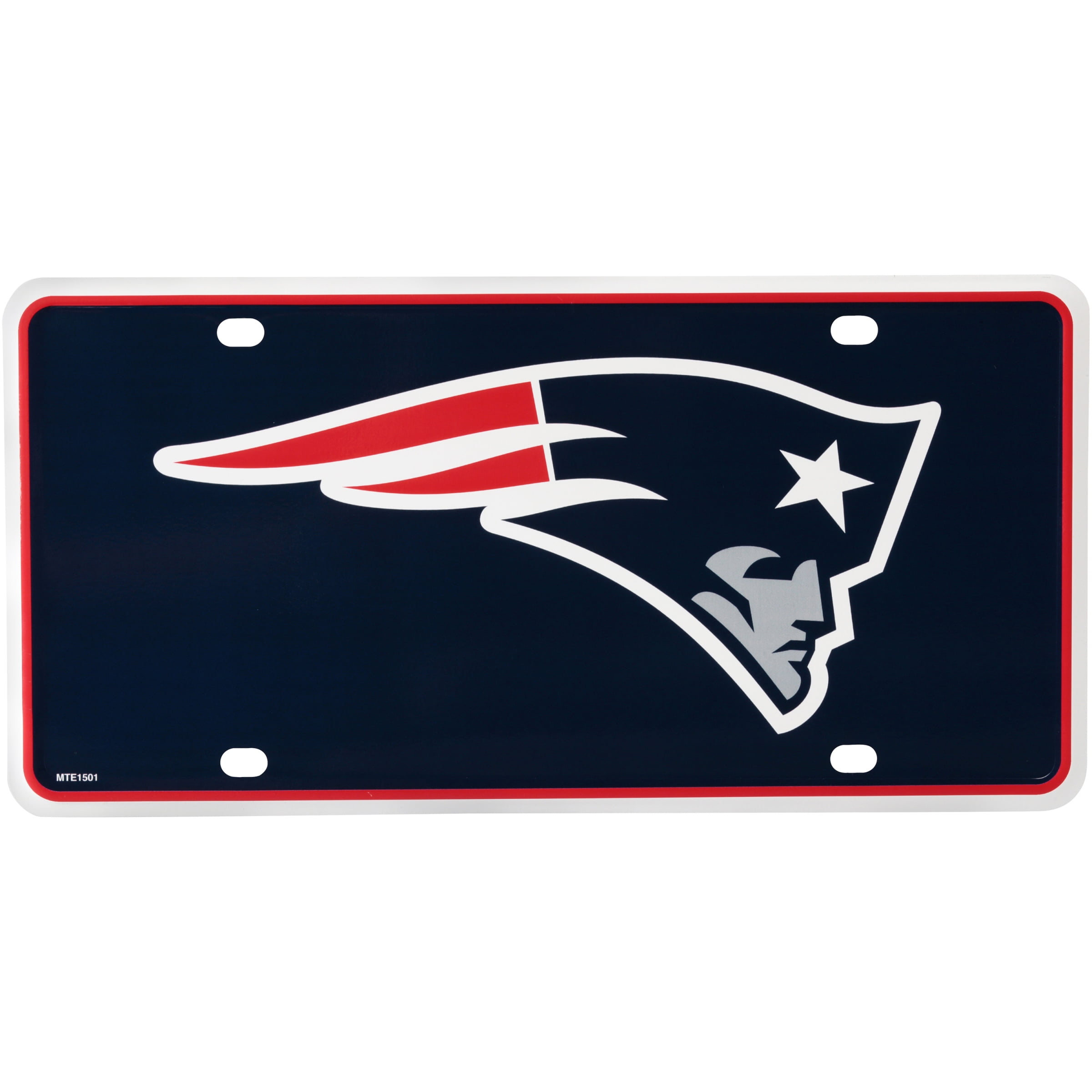New England Patriots License Plate