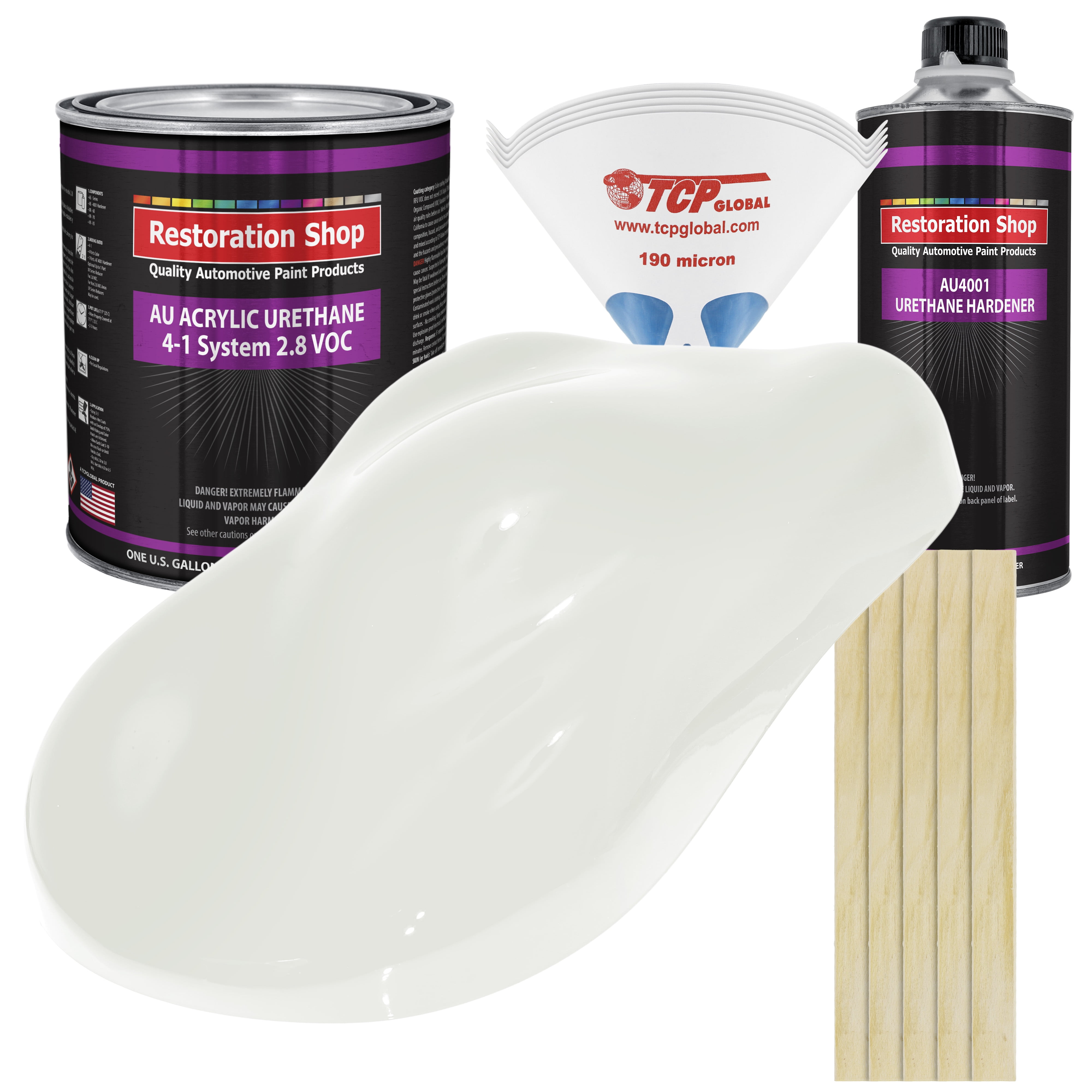 Restoration Shop Cameo White Acrylic Urethane Auto Paint