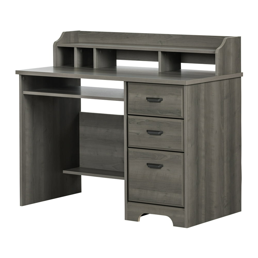 South Shore Versa Computer Desk with Hutch, Multiple Finishes Walmart