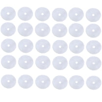 HIBIBUD 30 Pieces Clothes Dryer Exhaust Filter Universal Portable Dryer Lint Filter Replacement White One Size