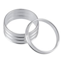Unique Bargains 4pcs OD 68mm to ID 63.4mm Aluminum Alloy Car Auto Hub Centric Rings Wheel Bore Center Spacer