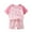 A-White, variant on ZQUUVOU Toddler Baby Girls Summer Set Casual Short Sleeve Round Neck Tops And Short Pants Sets 6M-9Y A-Gray