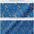 thumbnail image 2 of Soimoi Cotton Voile Fabric Snake,Leaves & Blossom Floral Print Sewing Fabric Yard 42 Inch Wide, 2 of 7