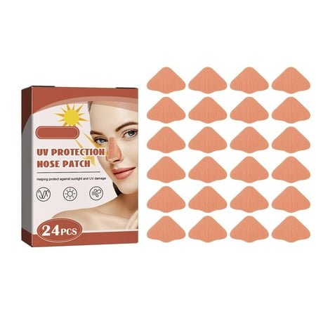 

24 Set Sunscreen Nose Patch For Outdoor Ventilation Resistance Comfort Refreshing And Skin In Summer