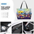 thumbnail image 3 of Gaeub Spring Flower Seasonal Beach Travel Bag, Multi-Pocket Beach Bag, Summer Vacation Bag, Beach Essentials Tote, 3 of 7
