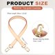 thumbnail image 2 of Correa de bolso de cuero genuino de 23.6 pulgadas, 0.71 pulgadas de ancho, reemplazo de correas de bolso para mujeres, DIY, bolso de hombro, bajo el brazo, albaricoque claro, 2 of 6
