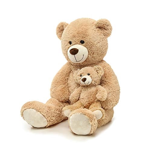 MoriSmos Oso de Peluche Gigante para Mamá y Bebé Oso de Peluche Suave Animal de Peluche pa MorisMos MorisMos