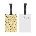 thumbnail image 5 of Sikiie Sunflowers Bee Luggage Tags Privacy Cover ID Label Suitcase Tags Identifiers For School Bags,Suitcases, 5 of 7