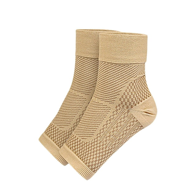 EARKITY Compression Socks, Ankle Compression Socks, Toeless Socks, Plantar Fasciitis Socks, Foot Compression Sleeve, for Arch Support, Achilles Tendonitis, and Foot Pain Relief
