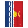 thumbnail image 2 of Breeze Decor 08355 Kiribati 2-Sided Vertical Impression House Flag - 28 x 40 in., 2 of 2