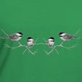 thumbnail image 3 of CafePress - Chickadee Song Bird T Shirt - Women's V-Neck Dark T-Shirt, 3 of 4