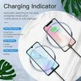 thumbnail image 6 of 10W Max Wireless Charger, Ultra Thin Thermal Resin Fast Charging Pad, Fast Charging Compatible for iPhone 8 and Above Series, Samsung Galaxy Series & etc (No AC Adapter) (White), 6 of 9