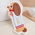 thumbnail image 7 of Cute Dachshund Dog Hand Towel, 4pcs Hangable Hand Towel, Quick Drying Coral Velvet Face Towels, Water Absorption Hanging Animal Towel for Kitchen Bathroom, 7 of 7