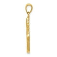 thumbnail image 2 of 14k Yellow Gold Polished Running Shoe Pendant, 2 of 4