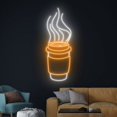 thumbnail image 3 of Handmadetneonsign Coffee Cup Neon Sign, Coffee Cup Neon Light, Cafe LED Light, Tea Cup Led Sign, 3 of 5