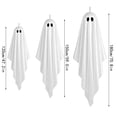 thumbnail image 3 of HBICUIHHalloween Large Hanging Ghost 5 FT, Glowing Battery Operated Decor for Outdoor Yard, Tree Hanging & Spooky Scene Arrangement, 3 of 7