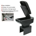 thumbnail image 1 of Armrest Box, Easy Clean Center Storage Case USB Interface Durable ABS Interior Organizer  for Vehicle, 1 of 7