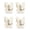 White, variant on Rotating Butterfly Adhesive Wall Hooks, Heavy Duty No-Drill Corner Stick-on Hooks with Adjustable Wings for Bathroom and Corner