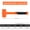 3LB non-elastic hammer, variant on Upgraded Coated Non-Rebound Hammer, Anti-Slip Grip Dead Blow Mallet-0.5LB non-elastic hammer