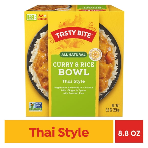 Thai Curry & Rice Bowl - Ready-to-Eat Meal