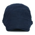 thumbnail image 4 of FUNUONY Men's Cotton Flat Ivy Gatsby Newsboy Driving Hat Adjustable Irish Cabbie Ivy Driving Cabbie Hunting Cap Breathable Newsboy Hats for Men Flat Cap Washable Breathable Cap British Retro Forward, 4 of 4