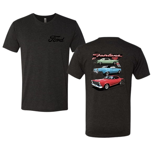 Wild Bobby Ford Fairlane GT 427 Red Blue Green Classic Vintage Car Lover Men Premium Tri Blend Tee