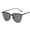 Black grey, variant on Fashion Cat Eye Sunglasses for Women, UV400 Protection, Resin Lens, Metal Frame, Trendy Eyewear