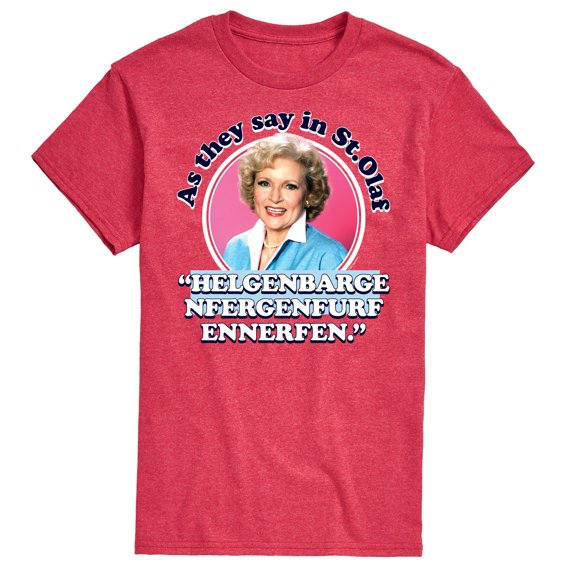 Golden Girls - As We Say In St Olaf - Men's Short Sleeve Graphic T-Shirt