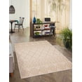 thumbnail image 2 of Nolita Taupe Polypropylene Rug 5'0" x 7'0", 2 of 7