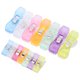 thumbnail image 4 of 100 clips para acolchar, clips de plástico pequeños y coloridos para dobladillo, accesorios de costura, 4 of 12