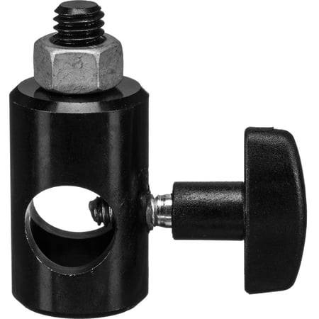 Manfrotto Rapid Adapter Converts Standard 5/8 Lightstand Tip to a 17mm Long 3/8 Male Thread. (#3102)